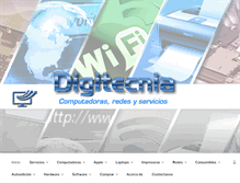 Tablet Screenshot of digitecnia.com